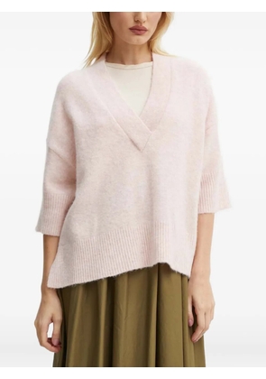 Day Birger Et Mikkelsen Selda V-neck ribbed sweater - Pink
