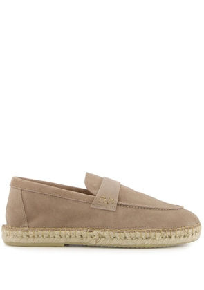 Frescobol Carioca Marcelo suede loafers - Neutrals