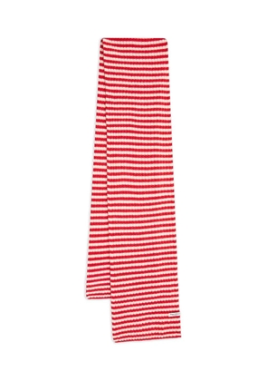 Marc O'Polo striped scarf - Red