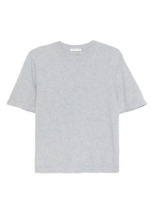 The Row raw-edge cotton top - Grey