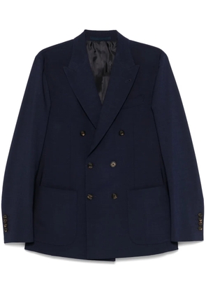 Eleventy double-breasted blazer - Blue