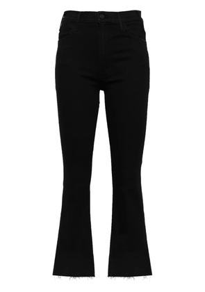 MOTHER cropped flared jeans - Black