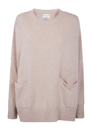 Ma'ry'ya two-pocket sweater - Neutrals