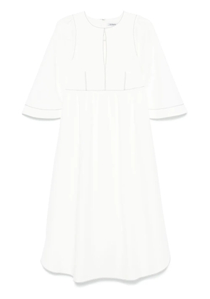 Parlor cut-out midi dress - White