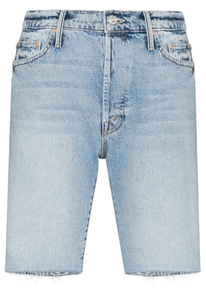 MOTHER The Trickster Bermuda denim shorts - Blue