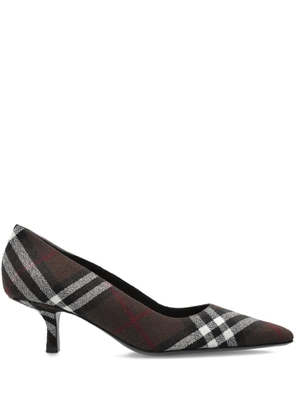 Burberry 55mm Dame check pumps - Brown