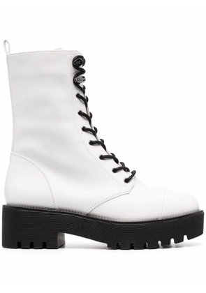 Michael Michael Kors Bryce lace-up boots - White