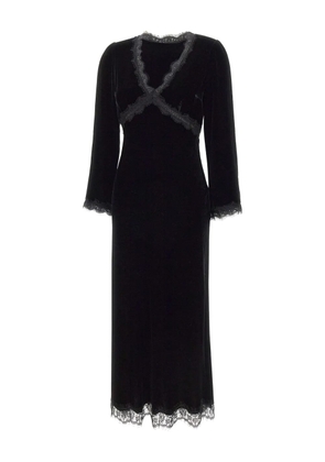 Rixo Alessi silk midi dress - Black