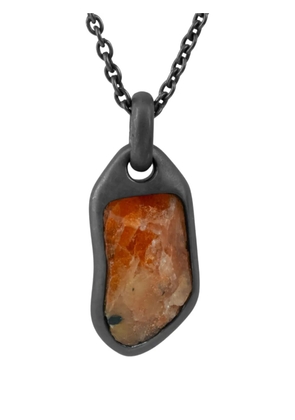 Parts of Four Halos sunstone pendant necklace - Black