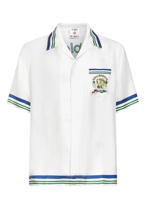 Casablanca Tennis Mascot shirt - White