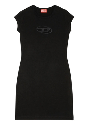 Diesel D-Angiel cut-out T-shirt minidress - Black