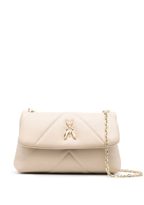 Patrizia Pepe Fly padded shoulder bag - Neutrals