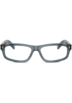 Prada Eyewear logo-printed frames - Grey
