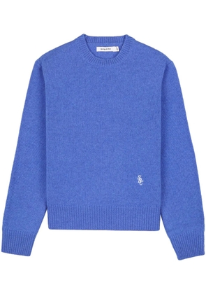 Sporty & Rich SRC wool jumper - Blue
