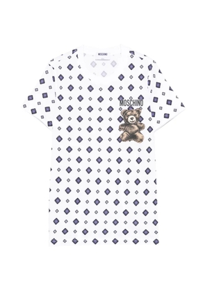 Moschino teddy-printed T-shirt - White