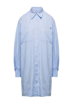 A.P.C. x Natacha Ramsay Levi shirt mini dress - Blue