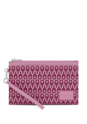 TOUS patterned wristlet wallet - Pink