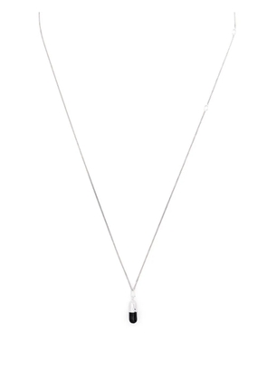 True Rocks pill pendant necklace - Silver