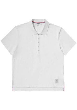 Thom Browne cotton polo shirt - White