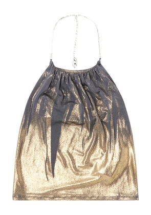 Diesel chain halterneck top - Grey