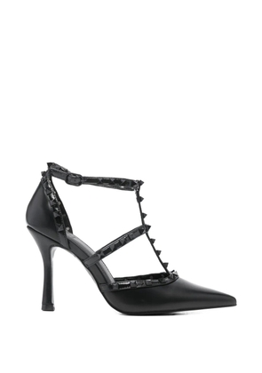 exè Angelia 815 studded leather pumps - Black