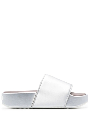 Y-3 flatform open-toe sandals - Silver