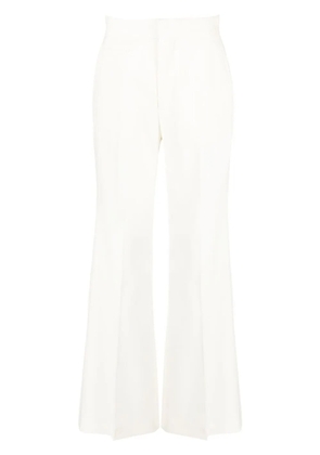 AMBUSH wide-leg virgin-wool trousers - Neutrals