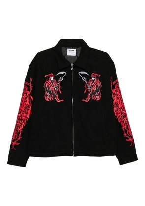 Warren Lotas graphic-embroidered jacket - Black