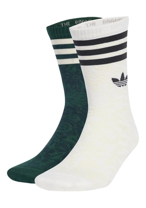 adidas floral print socks (pack of two) - Neutrals