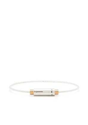 Le Gramme 18kt yellow gold The 9g bracelet - Silver