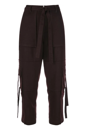 Opening Ceremony tie-knot trousers - Red