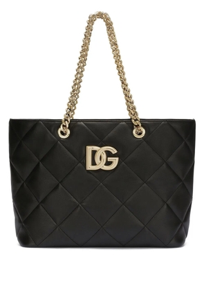 Dolce & Gabbana 3.5 quilted shopper bag - Black