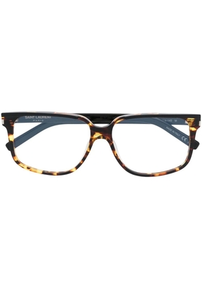 Saint Laurent Eyewear cat-eye frame eyeglasses - Black