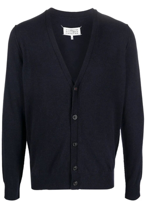 Maison Margiela V-neck cashmere cardigan - Blue