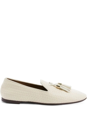 Giuseppe Zanotti GZ-Weave loafers - White