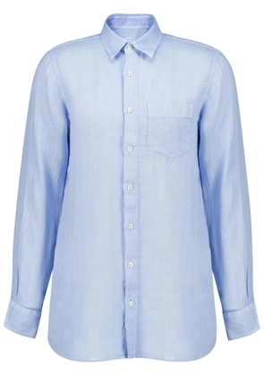 120% Lino linen shirt - Blue