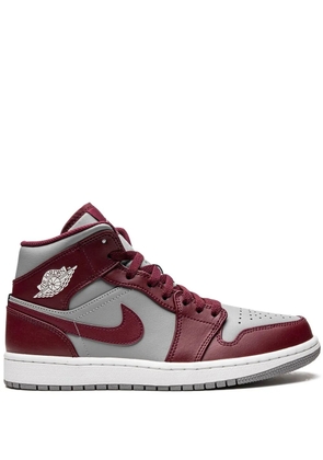Jordan Air Jordan 1 Mid 'Team Red' sneakers - Grey