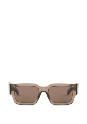 Prada Eyewear Symbole square-frame sunglasses - Brown