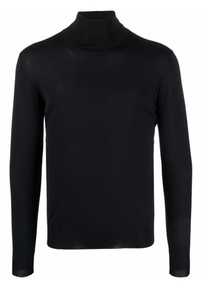 Dell'oglio roll-neck merino jumper - Blue