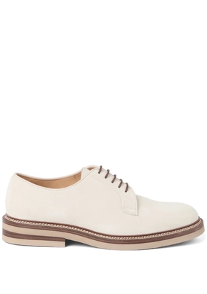 Brunello Cucinelli suede derby - Neutrals