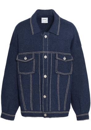 Barrie oversized denim jacket - Blue