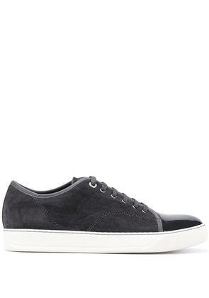Lanvin patent toe sneakers - Grey