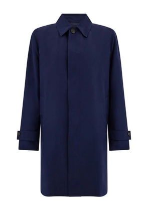 Ferragamo button wrist straps trench - Blue