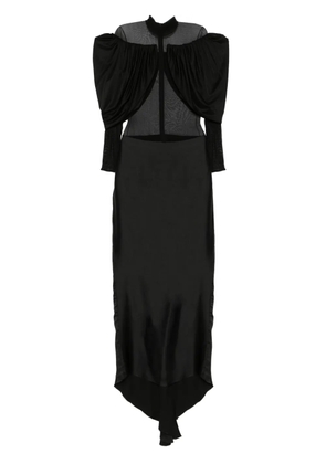 Burc Akyol Caryatid gown - Black