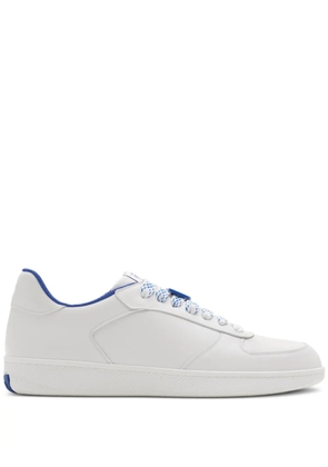 Burberry Terrace leather sneakers - White