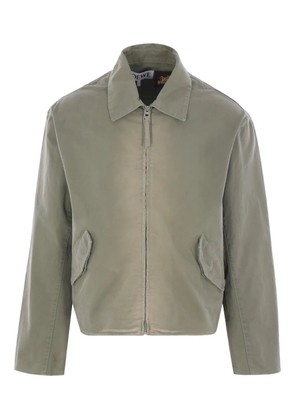 LOEWE Anagram shirt jacket - Green
