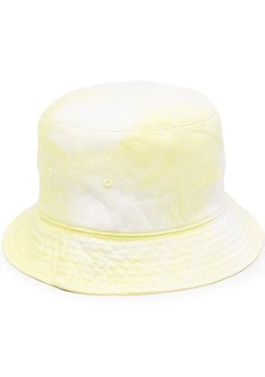 We11done logo-embroidered bucket hat - Yellow