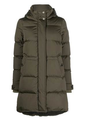 Woolrich fully-padded hooded coat - Green