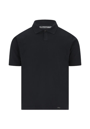 Massimo Osti Studio button short-sleeve polo shirt - Blue