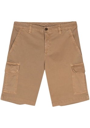 Moorer Aron twill cargo trousers - Neutrals